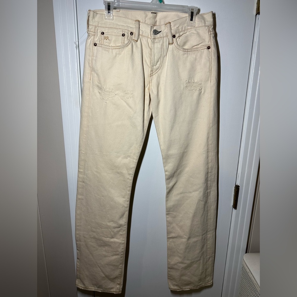 NWT Double RL Slim Straight Jeans